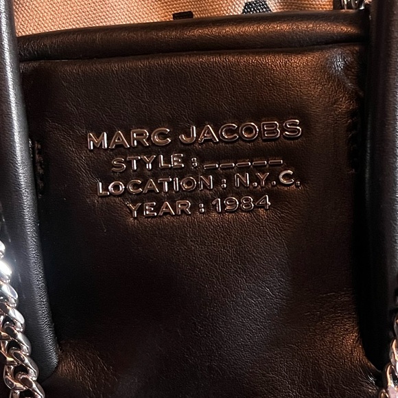 MARC JACOBS Black Mini “The Duet” Top Handle Bag - Picture 6 of 8